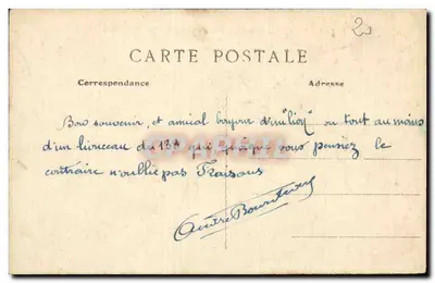 Lons-le-Saunier — Widok ogólny — B.F., Paryż — Rewers