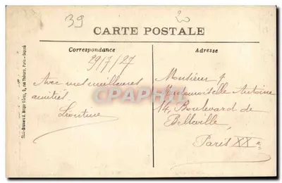 Vista Generale di La CHAUX-des-CROTHENAY — editore Stanis-Brauwe & Broger, Parigi — Verso