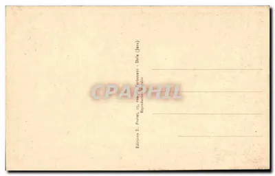 Arbois (Jura) - A Promenade e o Monumento Pasteur — Edições E. Prezat, Dole — Verso