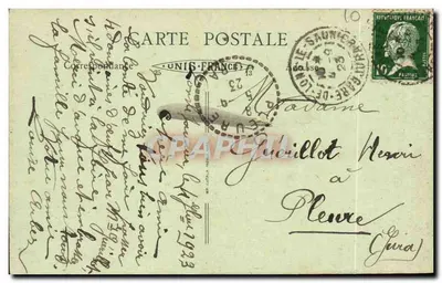 Saint-Claude — Most wiszący — La Grenette — Ogólny widok — LE JURA 11 — Rewers