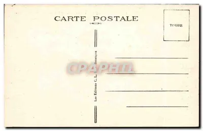 Saint-Olaude (Jura) — Het Hefkanaal — Uitgaven C. L. B. Besançon — Achterkant