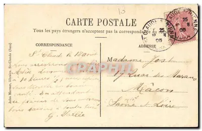 St-Claude — Faubourgs des Moulins — Vallée de l'Abime — Rewers