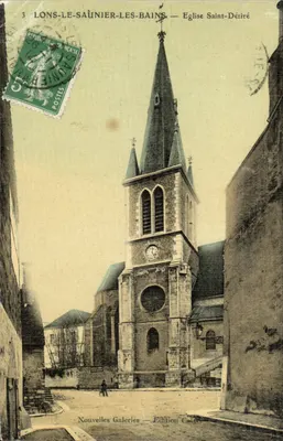 Lons-le-Saunier-les-Bains — Igreja de São Désiré — Edição Cais