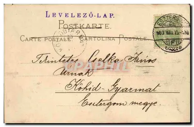 Uvas e folhas de outono — Messner & Rösch, Viena, n° 3063 — Verso