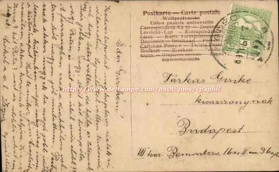 Dwie kobiety w strojach epokowych — scena rozmowy — wydawca Delcampe, nr 610/2 — Rewers
