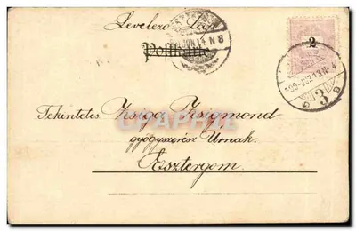 Budapest — Rosas — editor: J. Schäfer, n° 510 — Verso