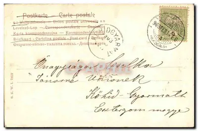 Nagy Tápióbányáig — scena para — wydawca B.K.W. I. 731/2 — Rewers