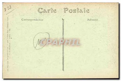Katedra w Chartres — Poutour du Chœur (XVIe siècle). « Anioł powiadamia św. Joachima o urodzeniu Najświętszej Panny Marii » — ND Phot. — Rewers