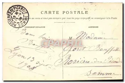 LYON — Ogólny widok Bazyliki N.-D. de Fourvière — Wydawca nieznany, nr 32 — Rewers