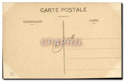 Toulouse - Praça e Catedral Saint-Étienne — Fototipia Labouche Frères, Toulouse, n°207 — Verso