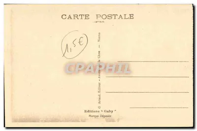 Toulouse — La Tour des Augustins — Gaby, n°100 — Verso