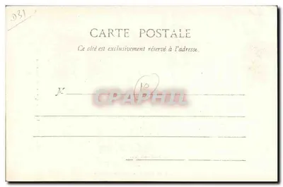 Toulouse - Klokkenstoel van Sint Sernin — Labouché, Toulouse, uitgever A.T. n°9 — Achterkant