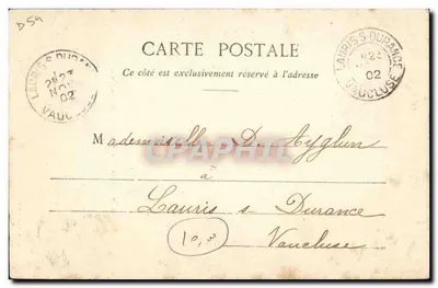 Nancy - Katedra - Wielka Nef — Phototype A. Bergeret et Cie, n°36 — Rewers
