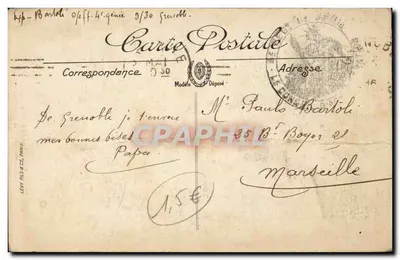 Bourges — Pałac Jacques-Cœur. Schody prowadzące do kaplicy — Wydawca LL, nr 169 — Rewers