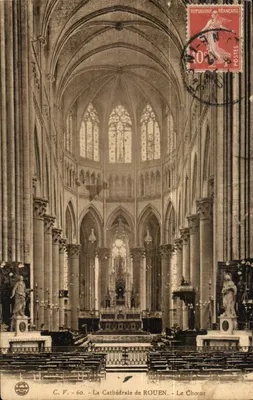 A Catedral de ROUEN — O Coro — C.V. - 60