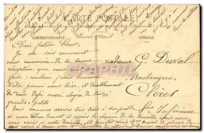 A Catedral de ROUEN — O Coro — C.V. - 60 — Verso