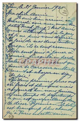 Pau — Kerk van Sint-Maarten — Carrache, Uitgever, Pau — Achterkant