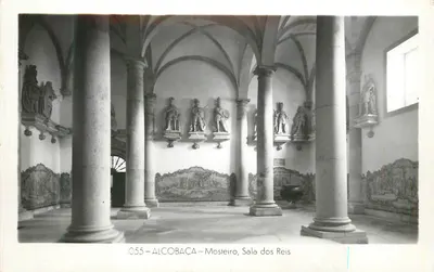 Alcobaça — Mosteiro, Sala dos Reis — editor DULIA