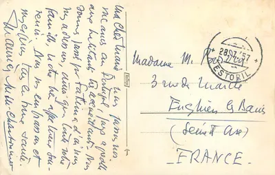 Santuário de Fátima — Ed. Marinho, Coimbra-Fátima — Verso