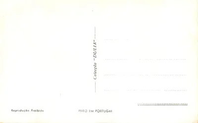 Coimbra — Universidade e Vista Parcial — série 677 — Verso