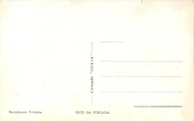 Ruïnes van het Convent van S. Clara-a-Velha — Coimbra — serie 663 — Achterkant