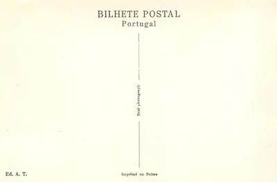 Lisbonne. Terreiro do Paço — Plac Pałacowy — wydawca A.T. n°535 — Rewers