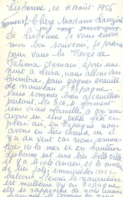 Lisbonne — Sé Patriarcal. Aspecto dos Claustros — série 635 — Verso