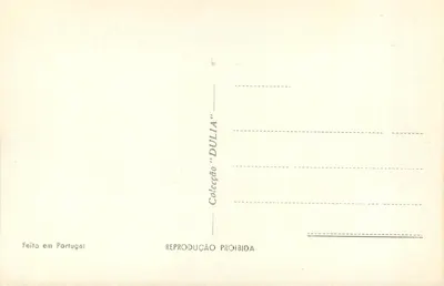 SINTRA—Monserrate—Vale dos Fetos — Coleção 'DULIA' — Verso