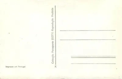 SINTRA — Palácio Nacional da Vila — editor Balla Porto, n° 332 — Verso