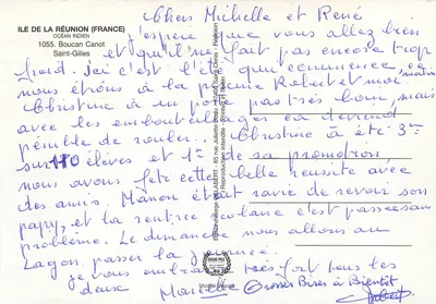 Boucan Canot — Isola di La Réunion (Francia) — Edizioni Gérard Labert — Verso