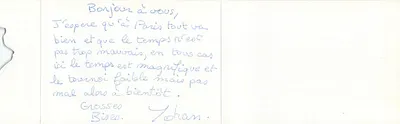 Wyspa Possession — widok z lotu — wydawca Noor Akroun, Saint-Denis — Rewers