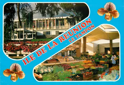 Ilha de La Réunion — Le Tampon — Editado por Colette BEAUMONT