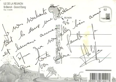 Ilha de Reunião — O Passion — Edições St-Benoît — Verso