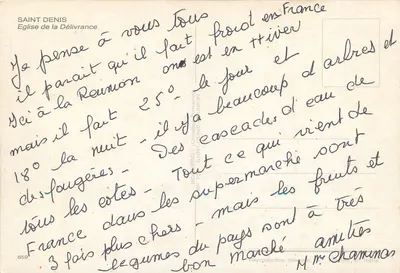 Saint-Denis — Igreja da Liberdade — Edições Saint-Denis — Verso