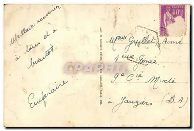 Lyon — Kościół Najświętszej Maryi Panny Fourvière — I.A. — n° 220 — Rewers