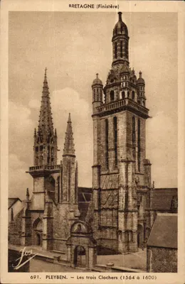 Pleyben — Os Três Sinos (1564 a 1600) — Jos. (n° 691)