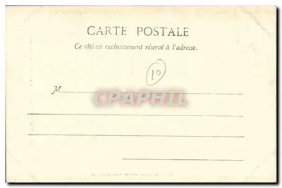 Toulouse - Wnętrze świątyni Saint-Sernin — Éd. Labouchère, Toulouse, n°10 — Rewers