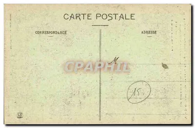Toulouse — Absyda Bazyliki Świętego Sernina (XII wiek) — Przebudowana w 1855 roku przez Violleta le Ducha — Fototypia Labouche, Toulouse — Rewers