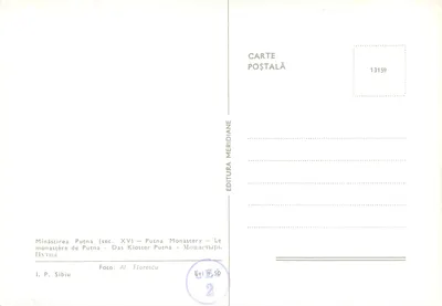 Ministerstwo Putna — wydawca Meridian, nr 13159 — Rewers