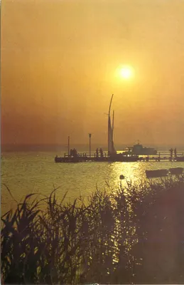 Mamaïa — Pôr do sol no lago Siut-Ghiol — Editor Editura Meridiane, n° 150