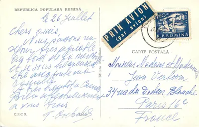 Widok z Mamaia — lotniczy widok na hotele — Editura Mediane — Rewers