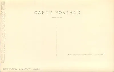 Casino van Monte-Carlo — buitenkant — Collectie 'Azur' — Achterkant