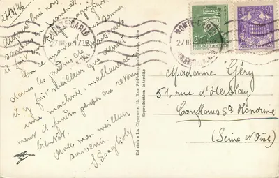 Monte-Carlo — Wejście do Kasyna — Wydawnictwo Edinoh, n° 458 — Rewers