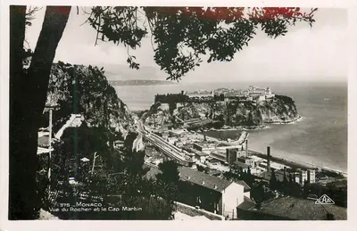 Monaco — Vista do Rocher e do Cap Martin — C.A.P. n°375