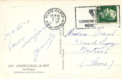 Kasyno w Monte-Carlo — Noc — Wydawnictwo Rella, nr 2797 — Rewers