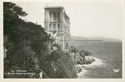 Mônaco — O Museu Oceanoográfico — Munier, Fotógrafo, Nice