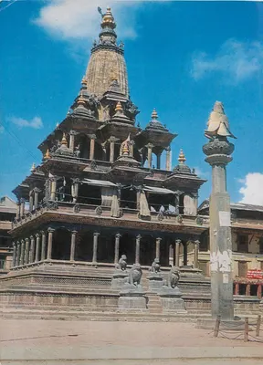 Krishna Mandir, Patan — Nepal — editor K.P. Pradhan, n°82