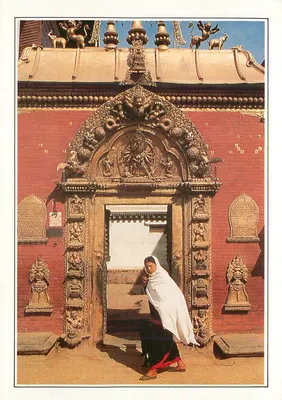 Bhadgaon. A Porta Dourada — Népal, XIII-B1 — Foto Patrick S.A.