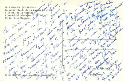 Managua — Jezioro Jilobá — Wydawnictwo Beascoa — Rewers