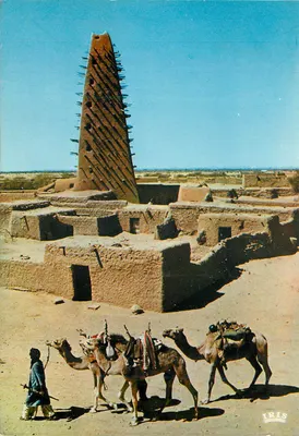 Agadez - Mesquita — editor IRIS - MEXICHROME